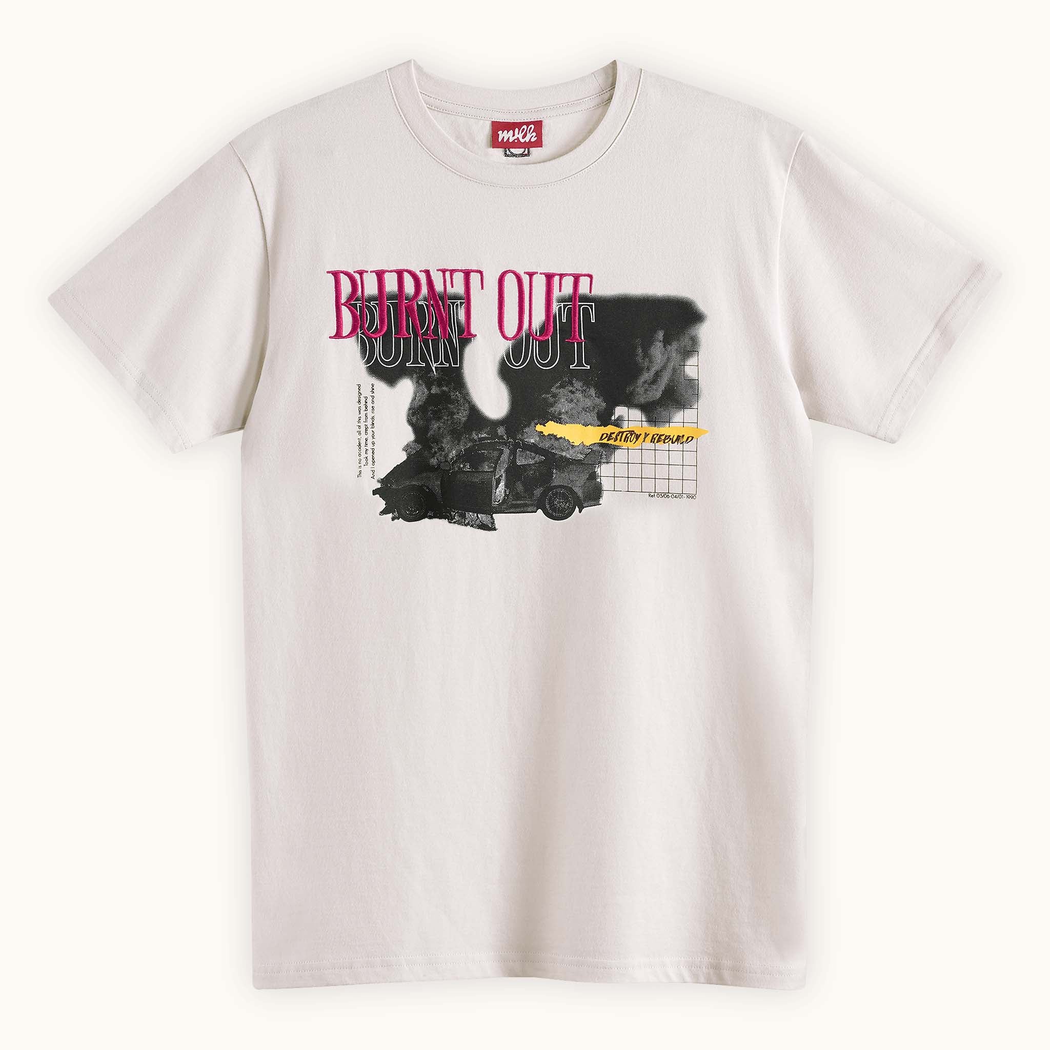 vintage style t-shirt with car design