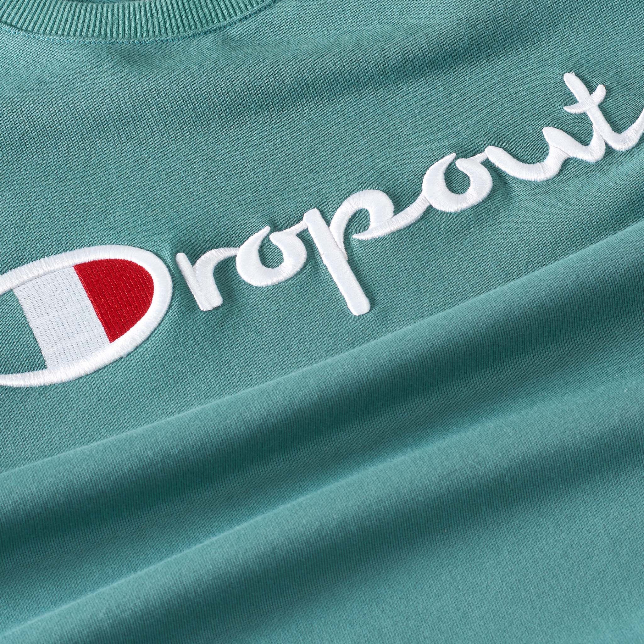 crewneck sweatshirt with embroidery