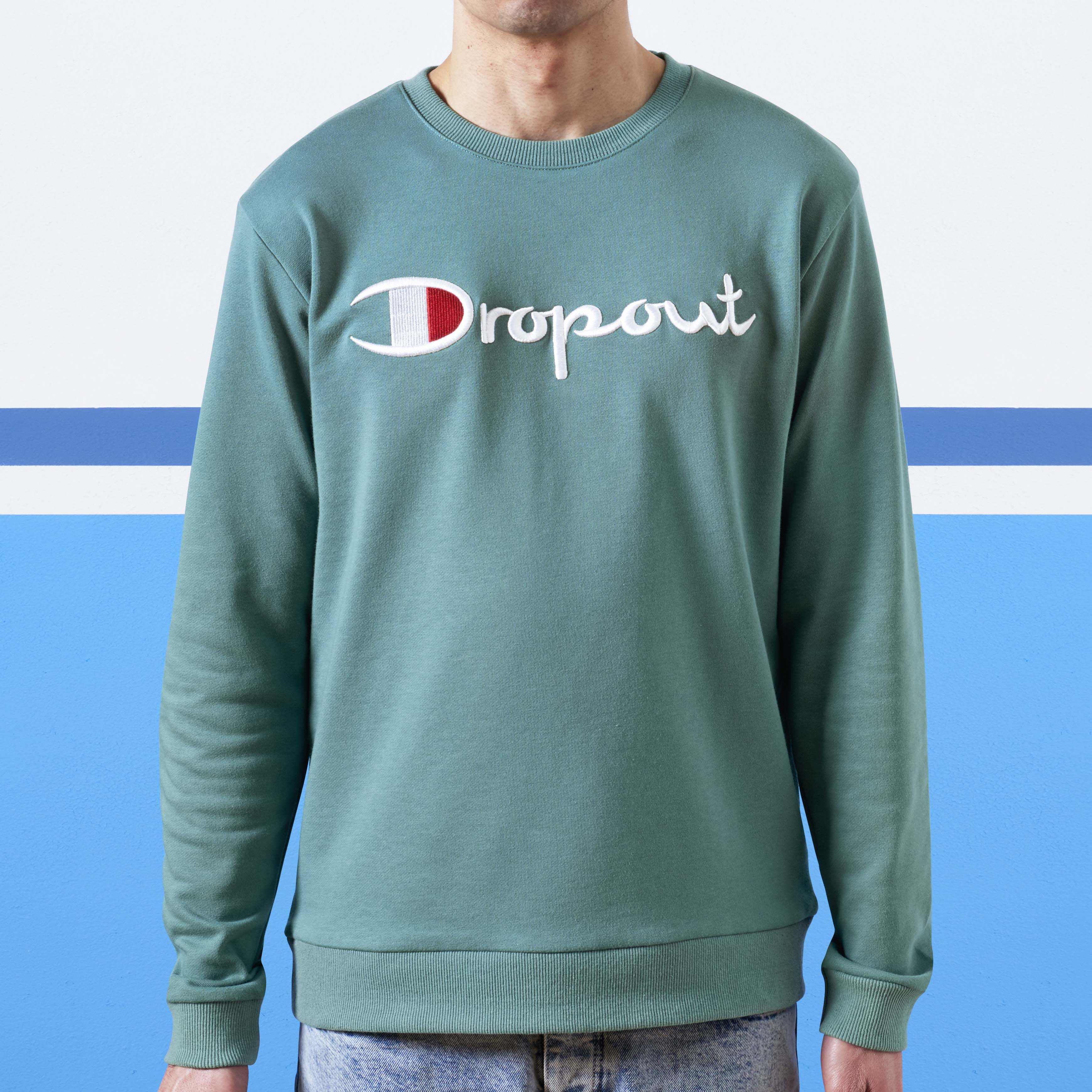 mens green sweatshirt