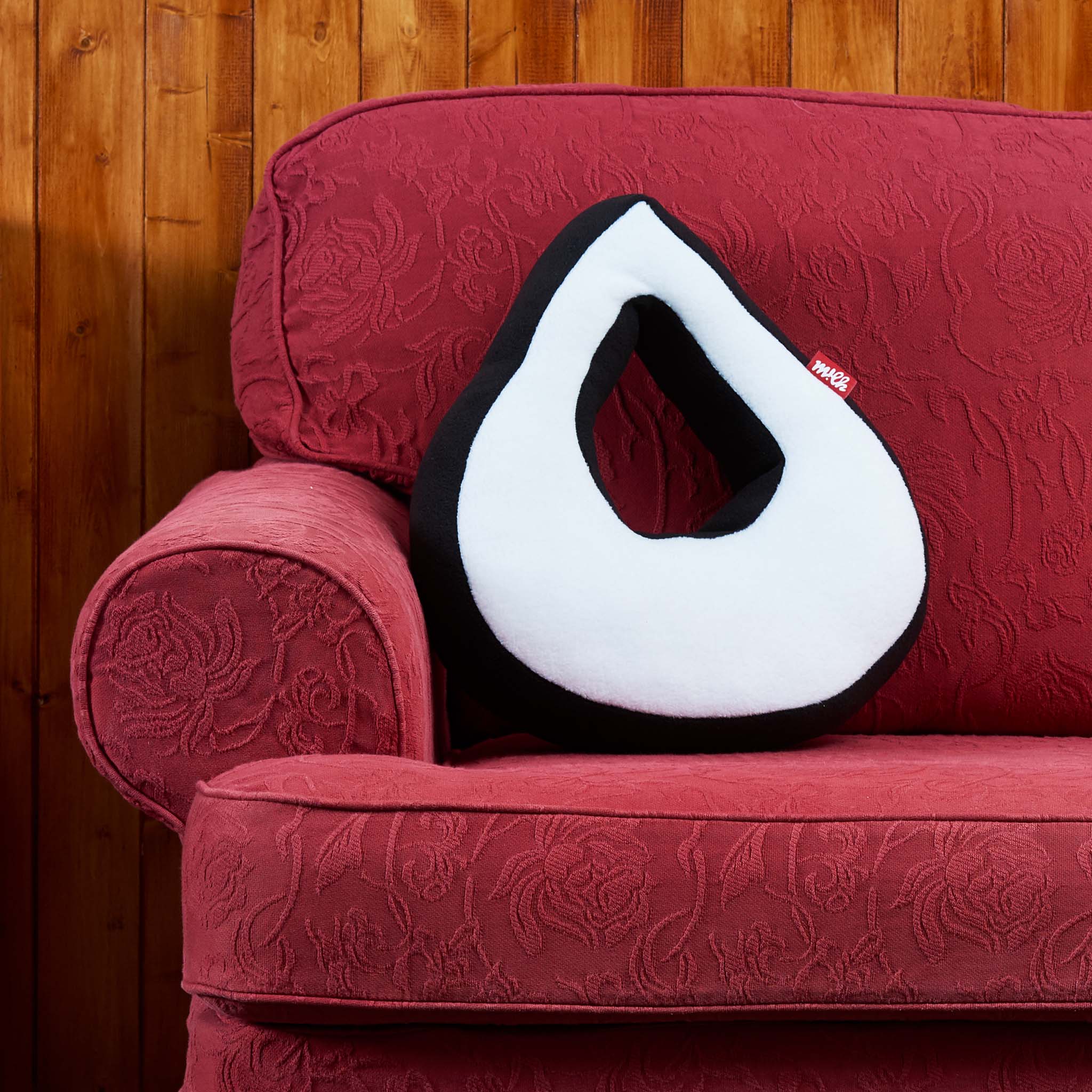 black and white cushion