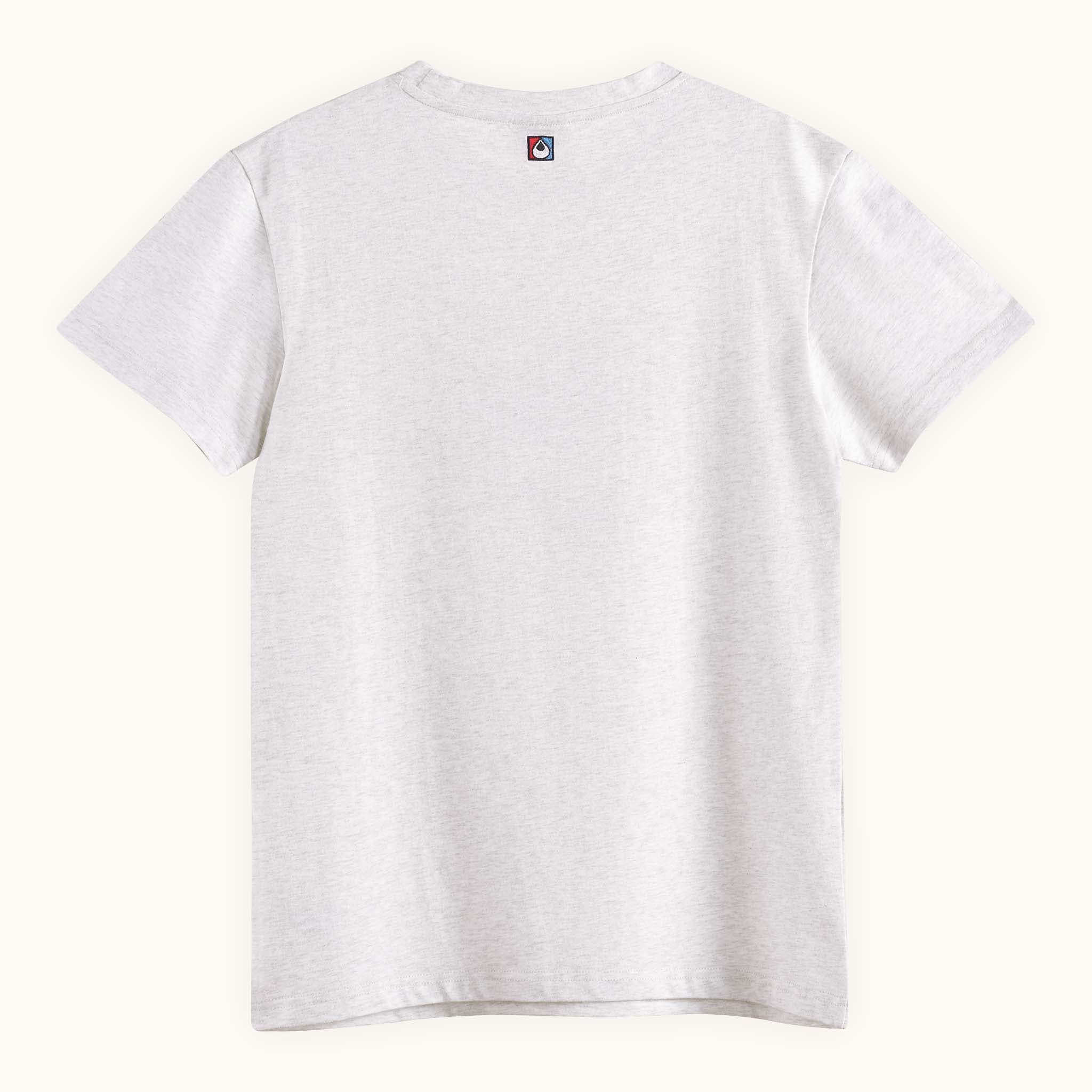 mens white vintage style t-shirt