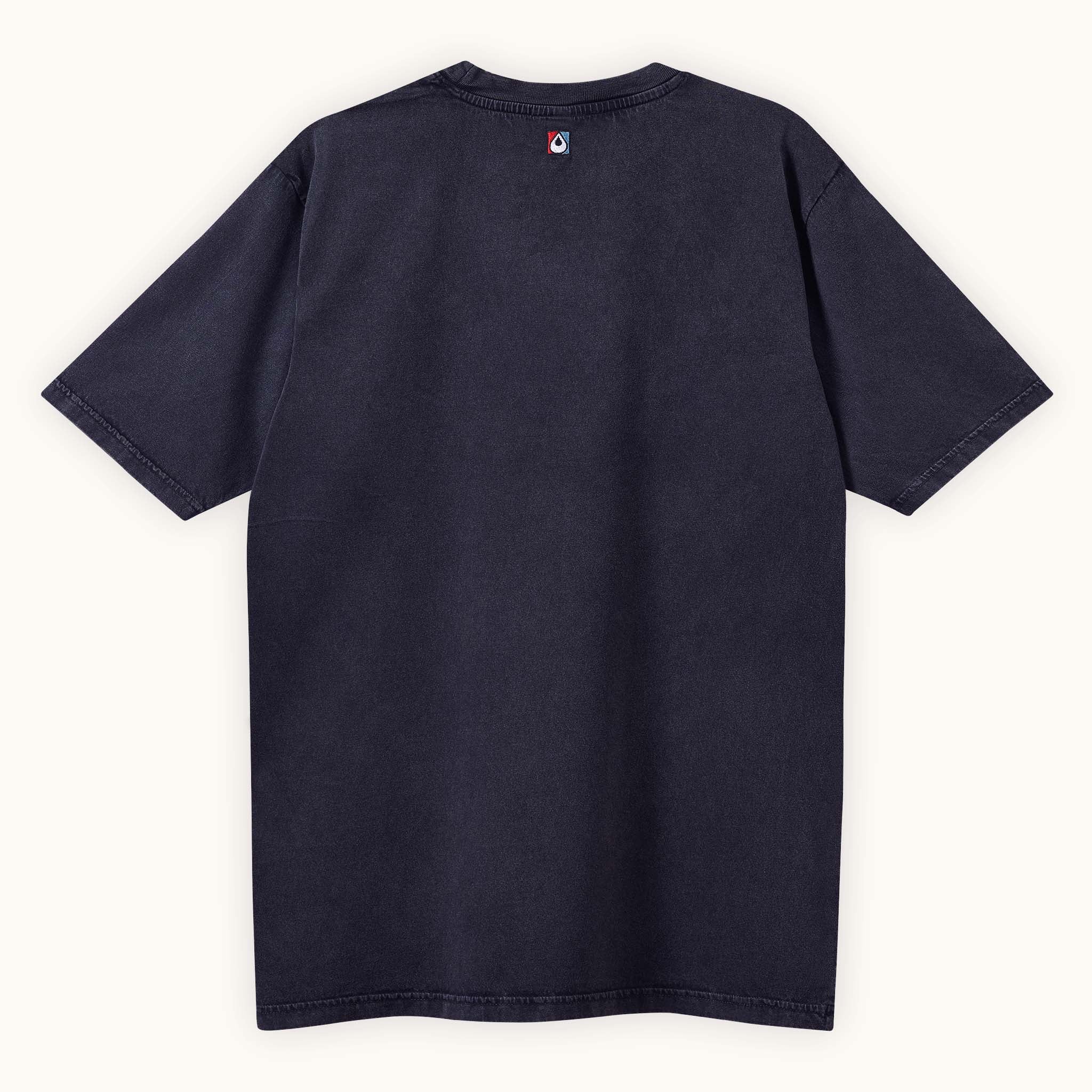mens black vintage style car t-shirt