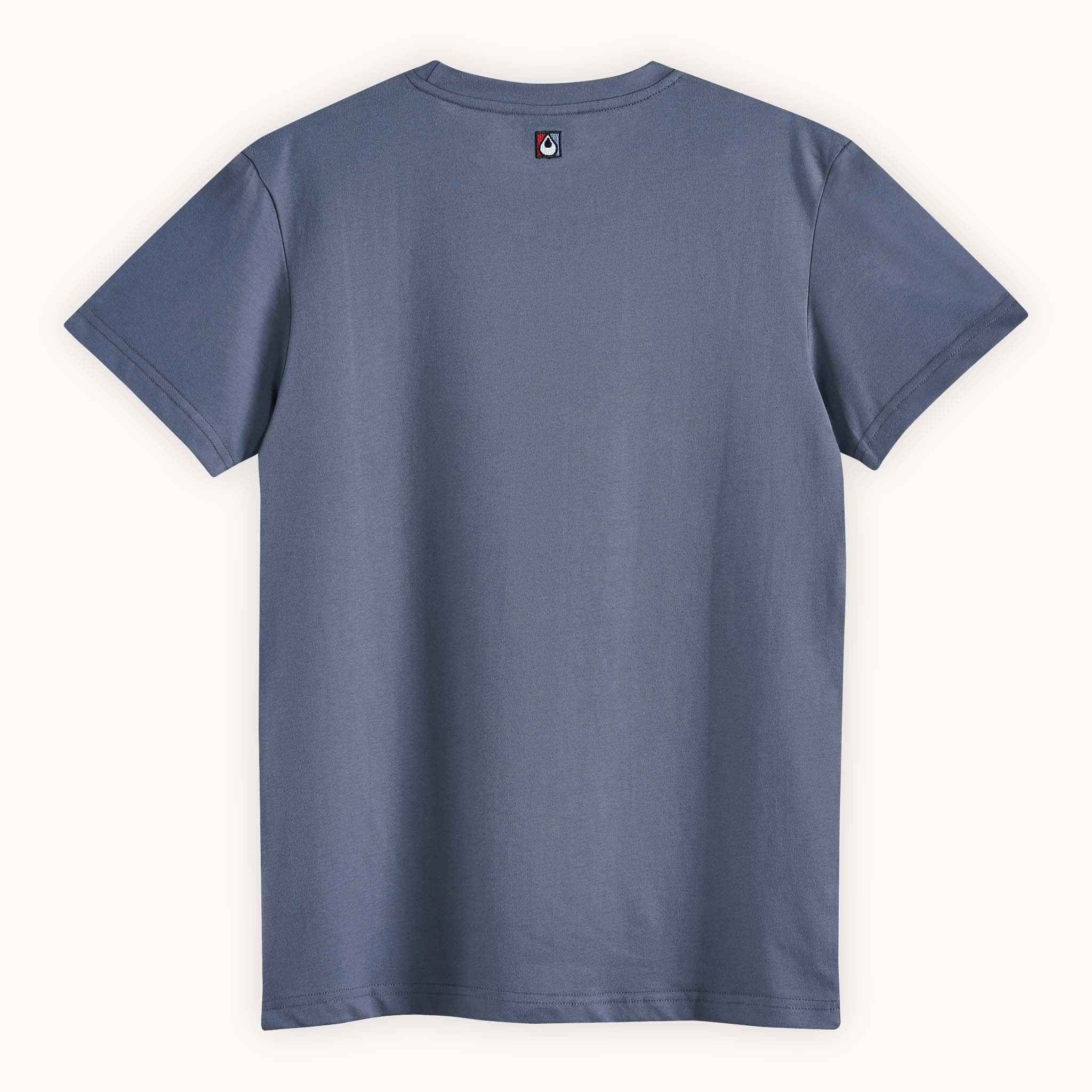 mens blue t-shirt