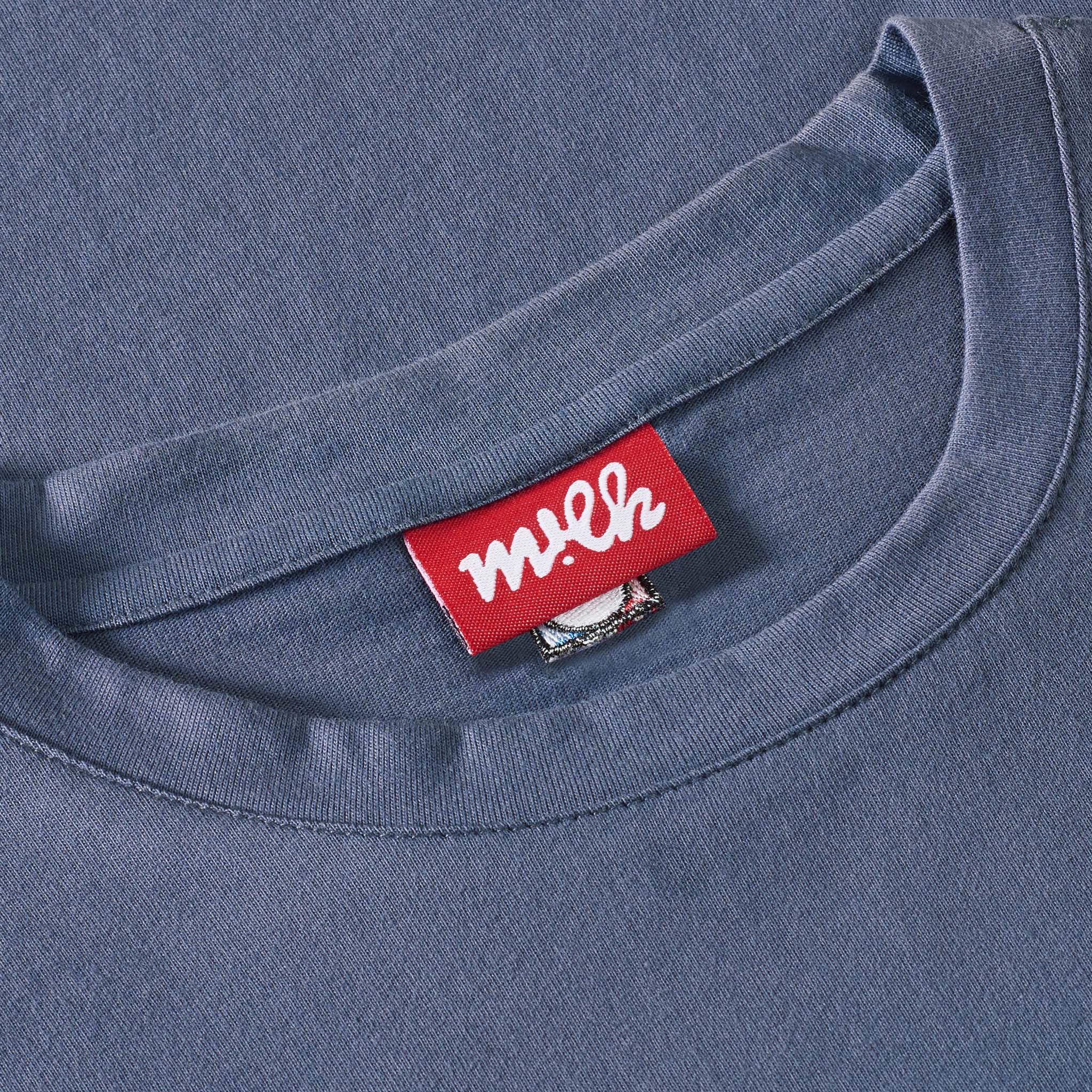 red clothing label design