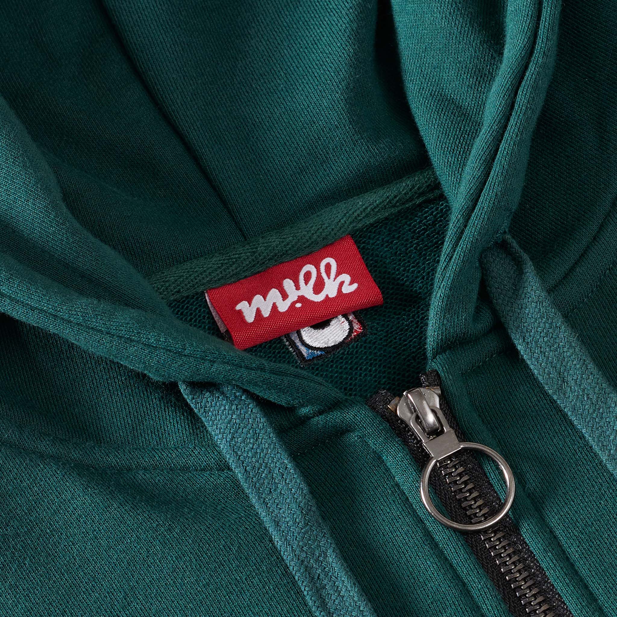 red clothing label design