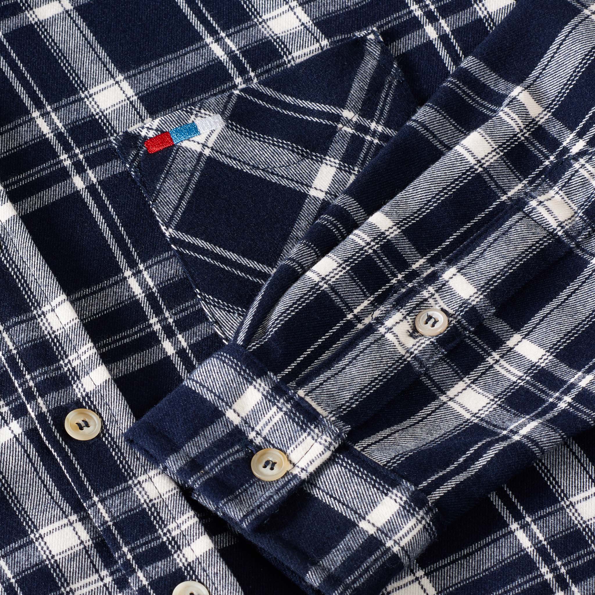 mens vintage check button up flannel shirt
