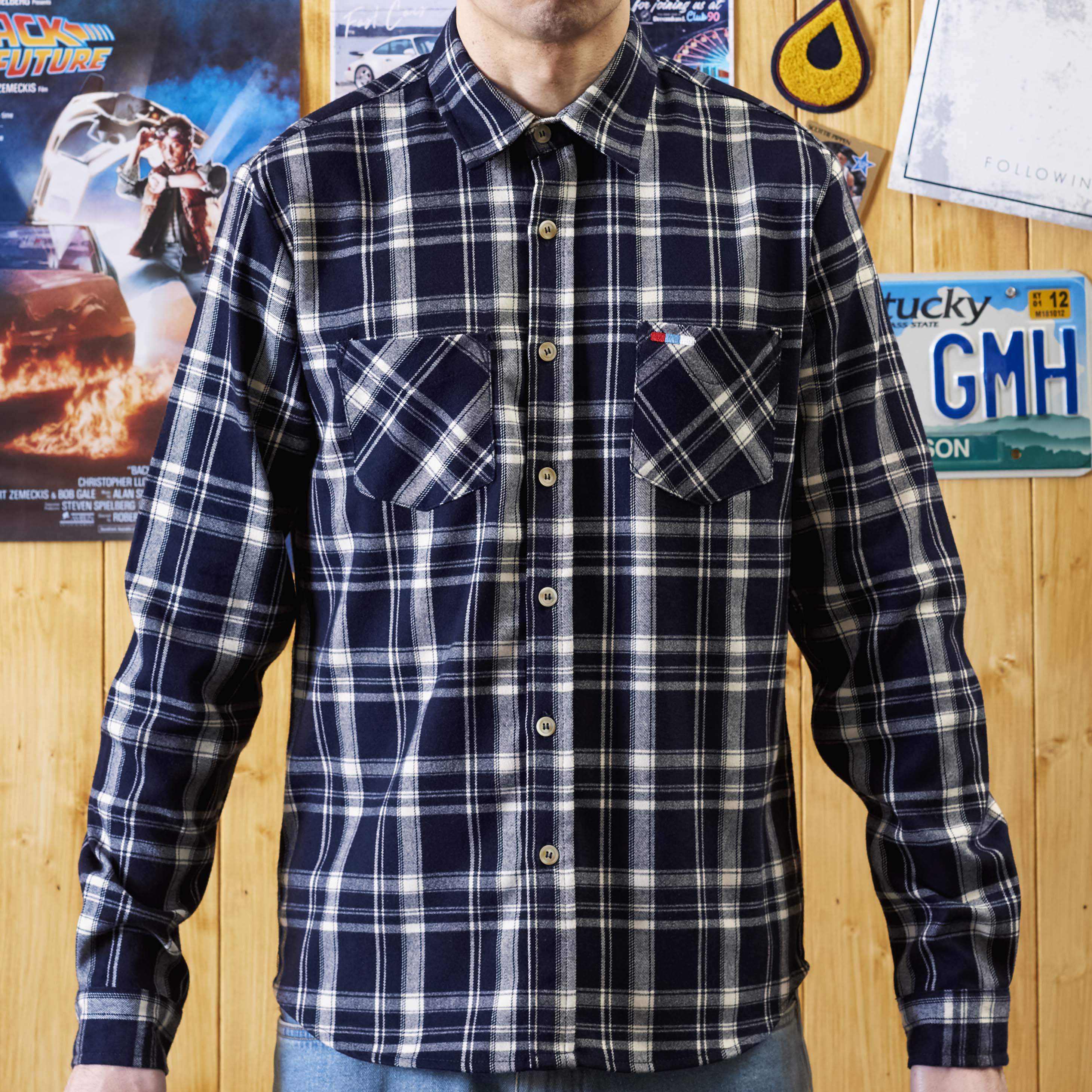 mens navy shirt