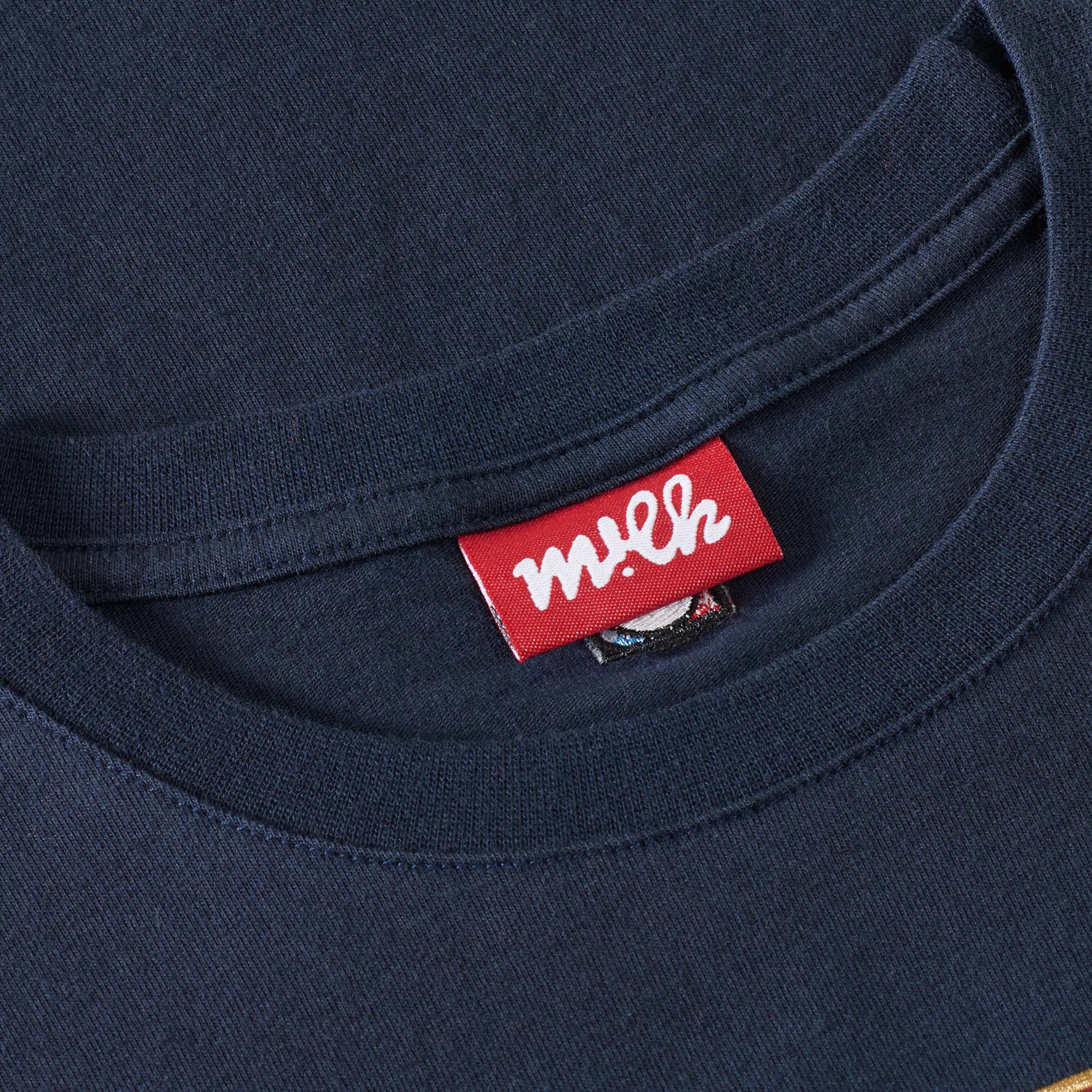 red clothing label design