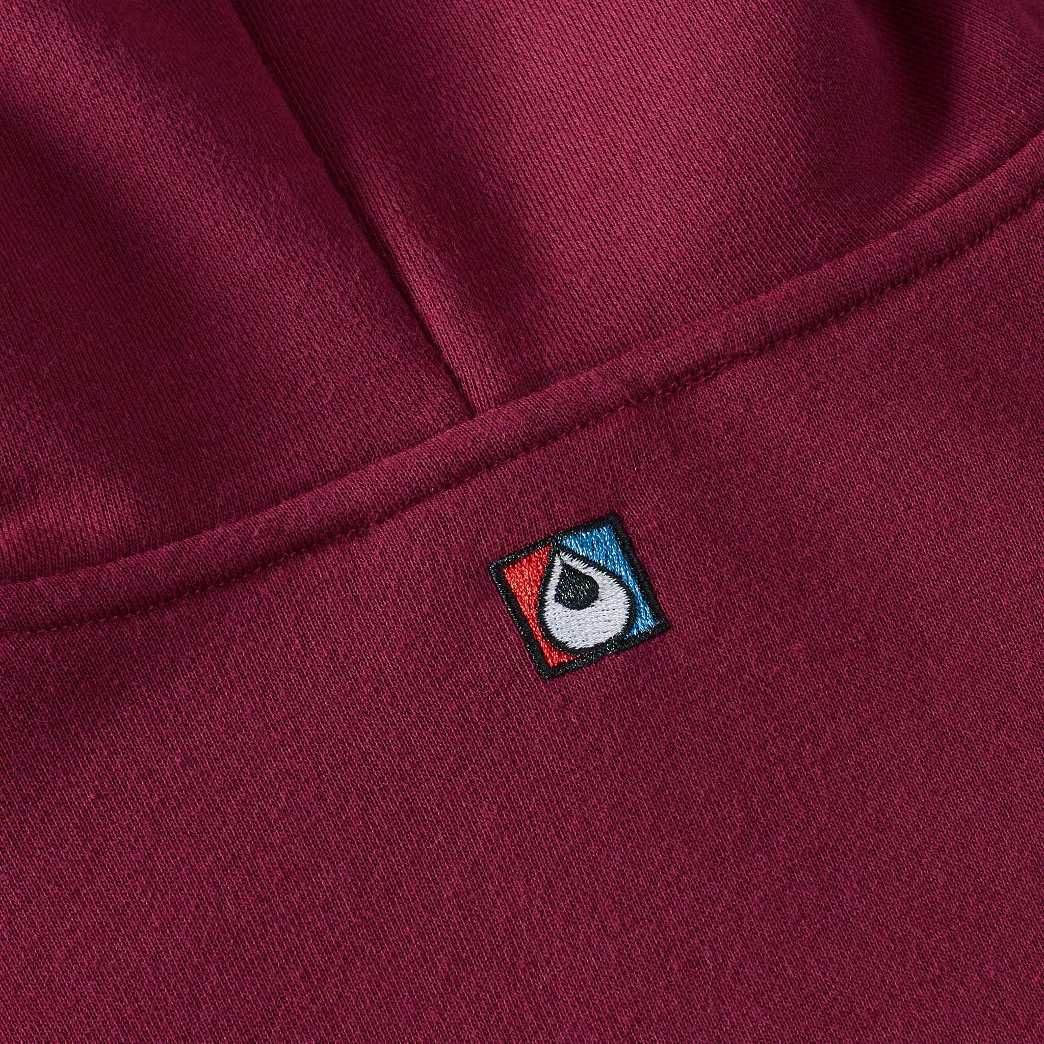 embroidered hoodie
