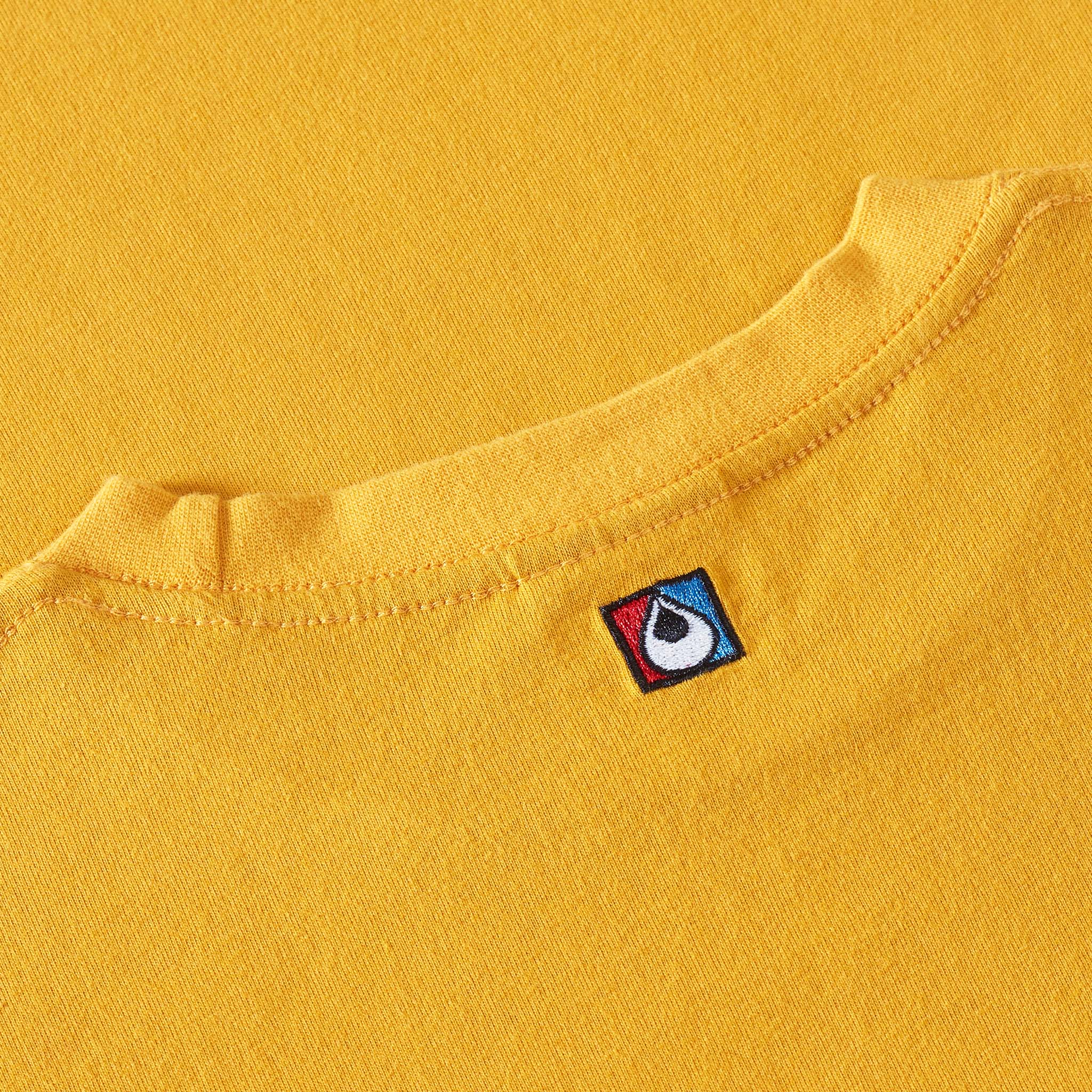 t-shirt with embroidery on the back