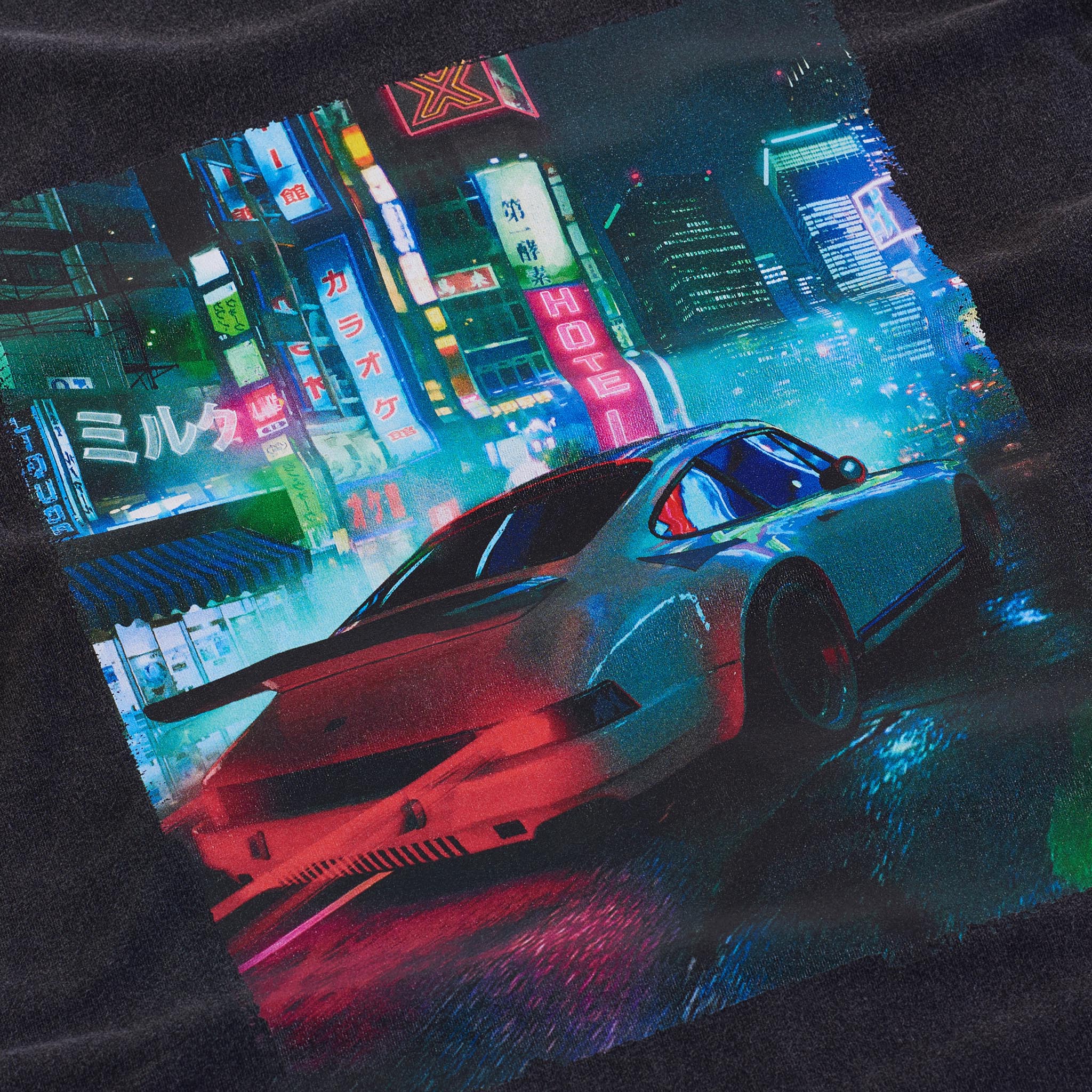 car graphic t-shirt