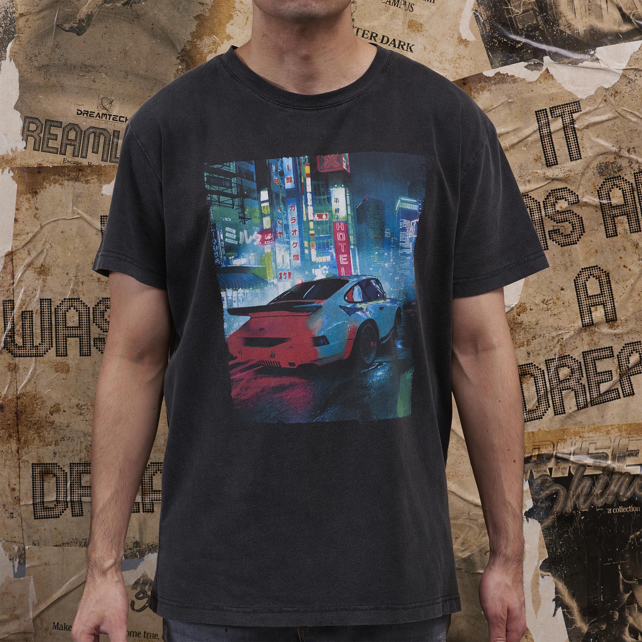 Japanese car graphic t-shirt