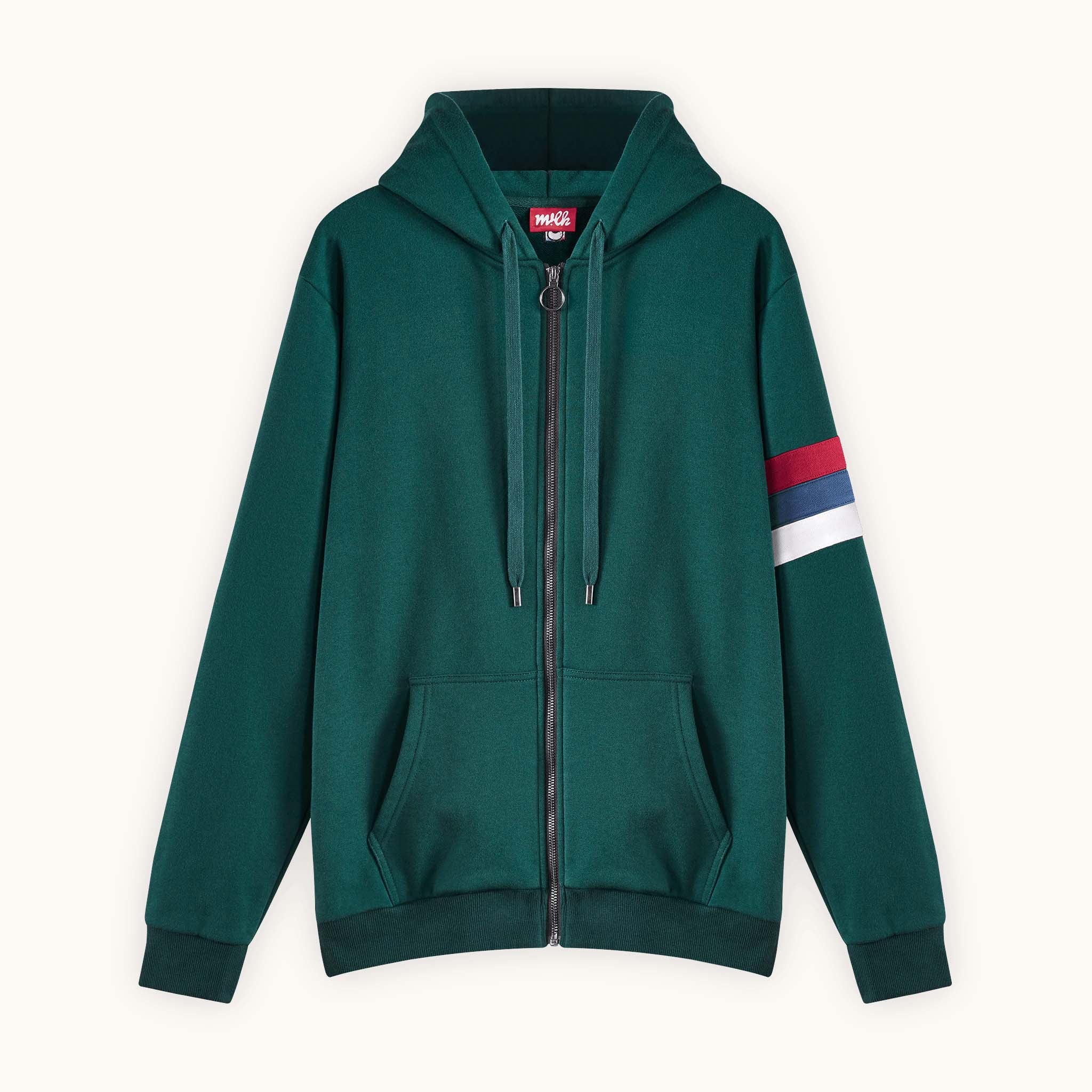 mens forest green hoodie
