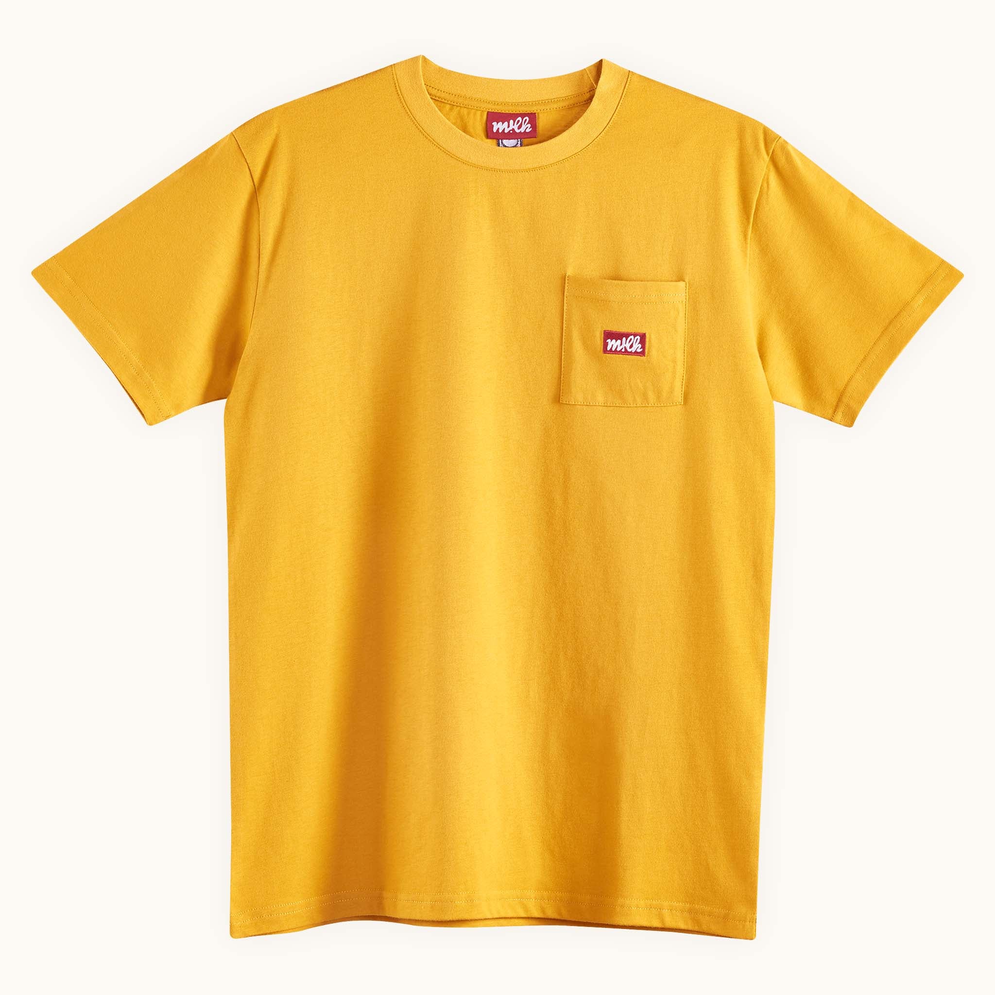 mustard pocket t-shirt